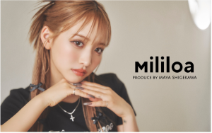 重川茉弥Mililoa Tシャツ Mililoa Tシャツ 白&黒の2点セットの通販 by ✨💗shop💗✨｜ラクマ